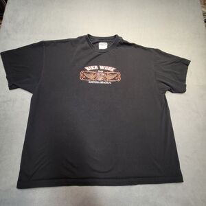 Daytona Beach Bike Week Shirt Mens 2XL Black Short Sleeve Motorcycle